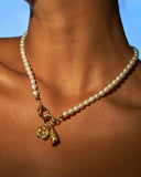 Pearl Chain Link Necklace